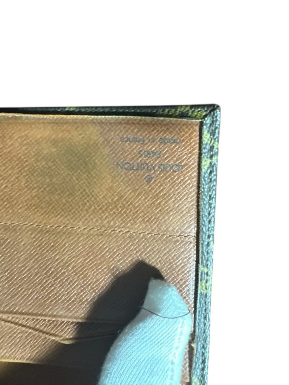 Authentic Louis Vuitton Vintage Monogram Canvas Elise Double Snap Wallet